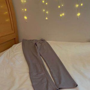 90 Degree By Reflex Girls Metallic Purple leggings